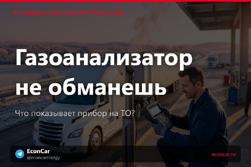 На техосмотре дизель проверяют прибором, а не «на глаз по дыму»