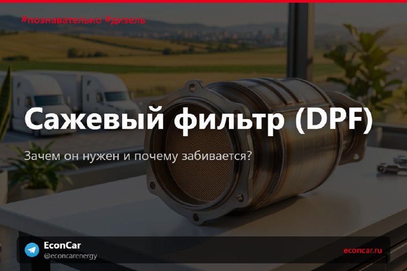 Сажевый фильтр на дизеле: деталь, которую многие хотят «вырезать»